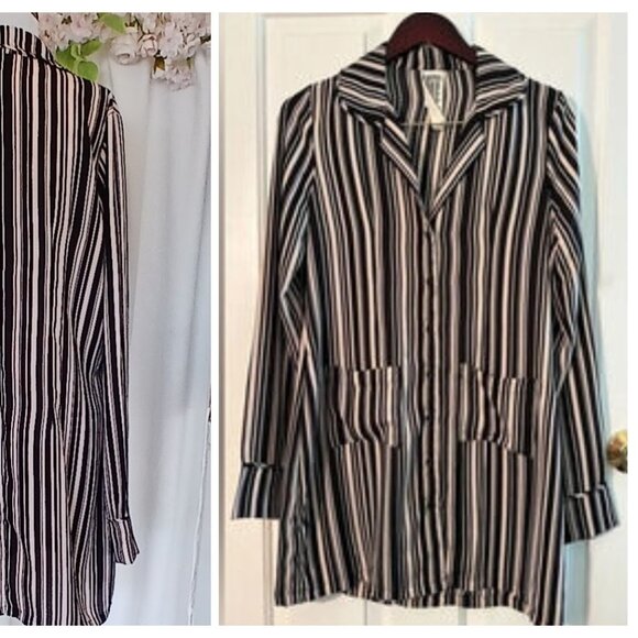 Free People Button Down Long Sleeves Camisole Size Large - Picture 1 of 5